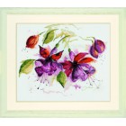  Fuchsia In Watercolour Набор для вышивания LanArte PN-0008026