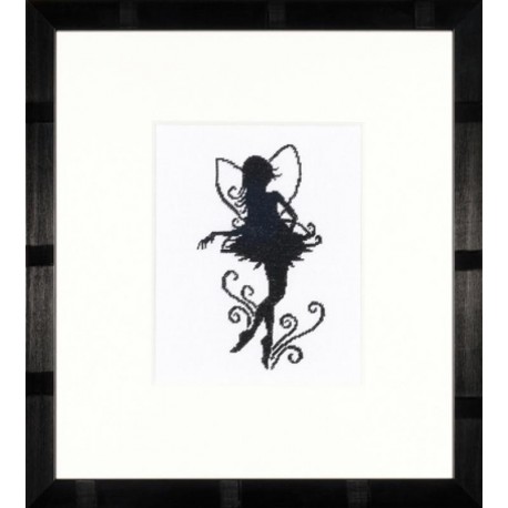  Cute Little Fairy Silhouette Набор для вышивания LanArte PN-0008195