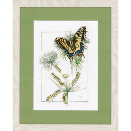  From Caterpillar to Butterfly Набор для вышивания LanArte PN-0021620
