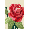  Роза Раскраска по номерам на холсте CX3230