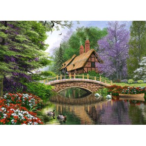  Дом у реки Пазлы Castorland C102365