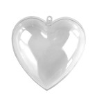 Сердце 14 см разъемное Фигурка из пластика для декорирования Rayher