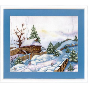  Теплая зима Набор для вышивания Чаривна Мить ВТ-513