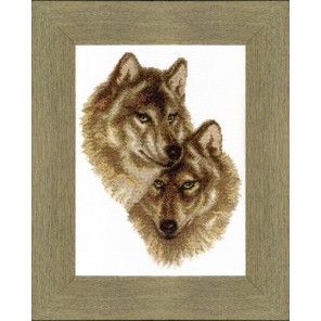  Волк и волчица Набор для вышивания Чаривна Мить ВТ-058