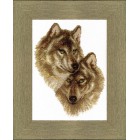  Волк и волчица Набор для вышивания Чаривна Мить ВТ-058