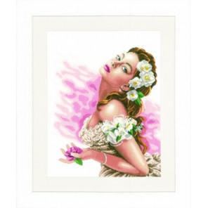  Lady of the Camellias Набор для вышивания Lanarte PN-0144530