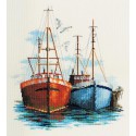 Fish Quay Набор для вышивания Derwentwater Designs