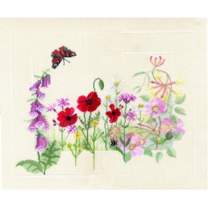  Summer Wild Flowers Набор для вышивания Derwentwater Designs FP05