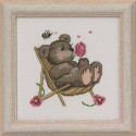 Медвежонок на стуле Набор для вышивания Permin