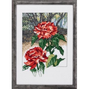  Розы Набор для вышивания Permin 90-9105