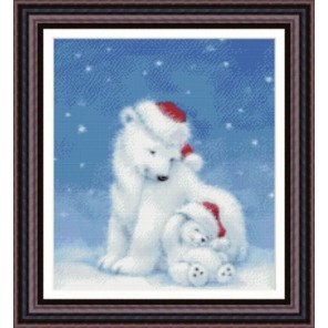  Рождество полярных медведей Набор для вышивания Kustom Krafts 98057