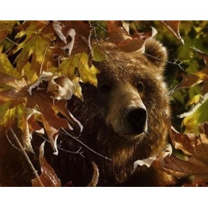  Легенда осени (медведь гризли) Набор для вышивания Kustom Krafts 35037