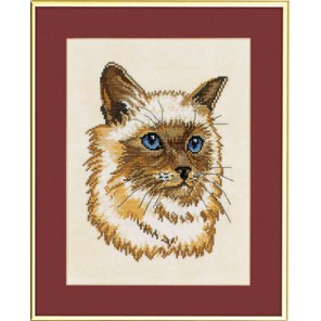  Персидский кот Набор для вышивания Eva Rosenstand 12-917