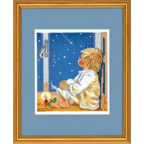  Мальчик и звезды Набор для вышивания Eva Rosenstand 14-059