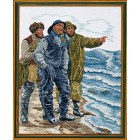  Надвигающийся шторм (рыбаки) Набор для вышивания Eva Rosenstand 12-566