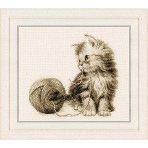  Котёнок Набор для вышивания Vervaco PN-0162378