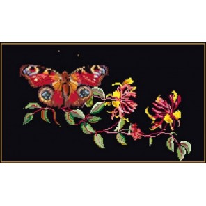  Бабочка-Жимолость Набор для вышивания Thea Gouverneur 439.05