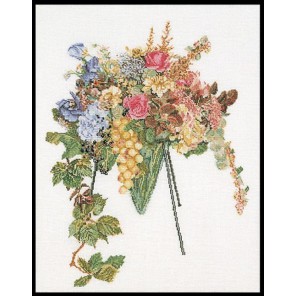  Цветочный Каскад Набор для вышивания Thea Gouverneur 2051A