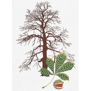  Каштановое дерево Набор для вышивания Thea Gouverneur 830