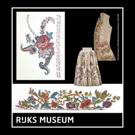  Музей Rijks Юбка c. 1700-1800 / Жилет c. 1730-1739 Набор для вышивания Thea Gouverneur 781