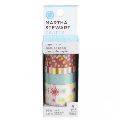 День рождения Набор бумажных лент для скрапбукинга, кардмейкинга Martha Stewart Марта Стюарт