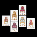 Шесть стульев Набор для вышивания Thea Gouverneur