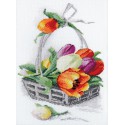 Весенние тюльпаны по картине К. Кляйн Набор для вышивания Марья Искусница