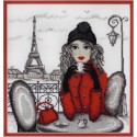 Париж по рисунку О. Куреевой Набор для вышивания Марья Искусница