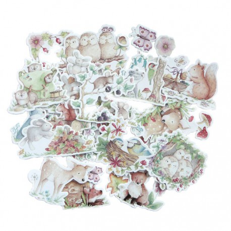 Лесные Чипборд для скрапбукинга, кардмейкинга Dovecraft