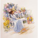 Цветущий сад Набор для вышивания Марья Искусница