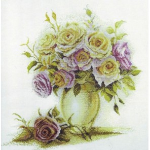  Розы по рисунку А. Майской Набор для вышивания Марья Искусница 04.005.06