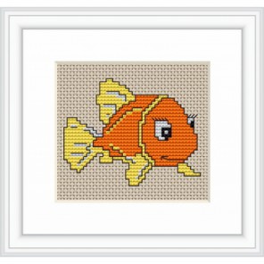 Оранжевая рыбка Набор для вышивания Luca-S