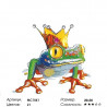 Царевна-лягушка Раскраска картина по номерам на холсте Menglei