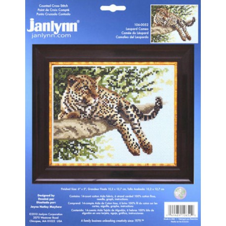  Леопард Набор для вышивания Janlynn 106-0052