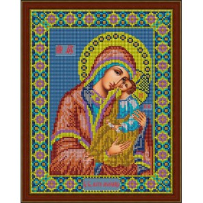 Мати Молебница Набор для вышивания бисером Икона Божией Матери GALLA COLLECTION