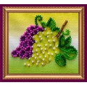 Гроздь винограда Набор для вышивки бисером магнита АБРИС АРТ