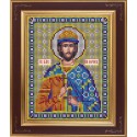 Святой благоверный князь Борис Набор для вышивания бисером Икона GALLA COLLECTION