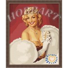 В рамке В роскоши. Pin-Up Girls Раскраска по номерам на холсте Hobbart HB4050133