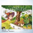 Количество цветов и сложность Маленькая фея Раскраска по номерам на холсте Hobbart HB3040041