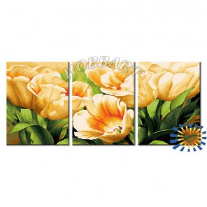  Тюльпаны для тебя Раскраска по номерам на холсте Hobbart DZ34090001