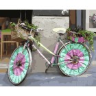  Цветной велосипед Раскраска картина по номерам на холсте CG721