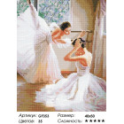 Количество цветов и сложность Балерины Алмазная мозаика вышивка Painting Diamond GF353
