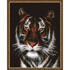  Портрет тигра Алмазная мозаика на подрамнике KM007