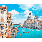 Голубое небо Венеции Раскраска картина по номерам на холсте ZX 21148