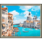 N143 Голубое небо Венеции Раскраска картина по номерам на холсте