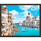N181 Голубое небо Венеции Раскраска картина по номерам на холсте