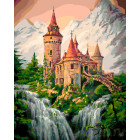  Чудесный замок Раскраска картина по номерам на холсте ZX 21000