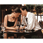 Романтическое свидание Раскраска картина по номерам на холсте KH0182