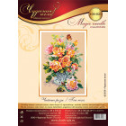 Внешний вид упаковки Чайные розы Набор для вышивания Чудесная игла 100-021