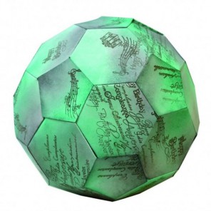 Футбольный мяч Шаблон для создания подарочной упаковки Viva Decor